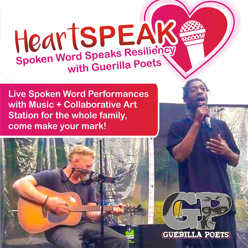 Guerilla Poets HeartSpeak - Spoken Word