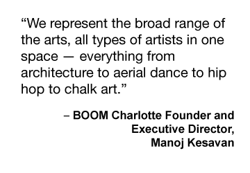 2022 BOOM Arts Festival in Charlotte