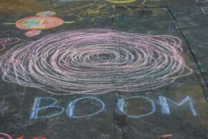 Chalk Art, Photo By Juan Ossa