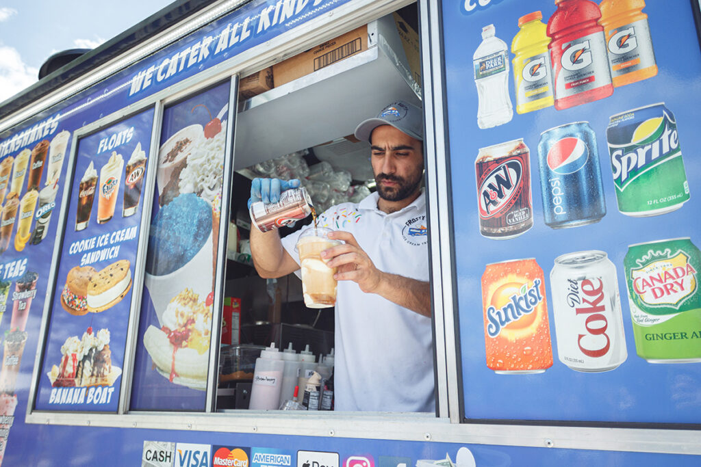 Marketplace vendor - Frosty Softy